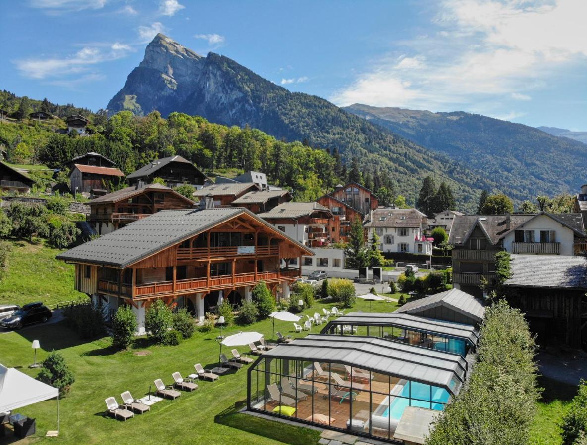 Logis Hotel Gai Soleil Samoëns Exterior foto