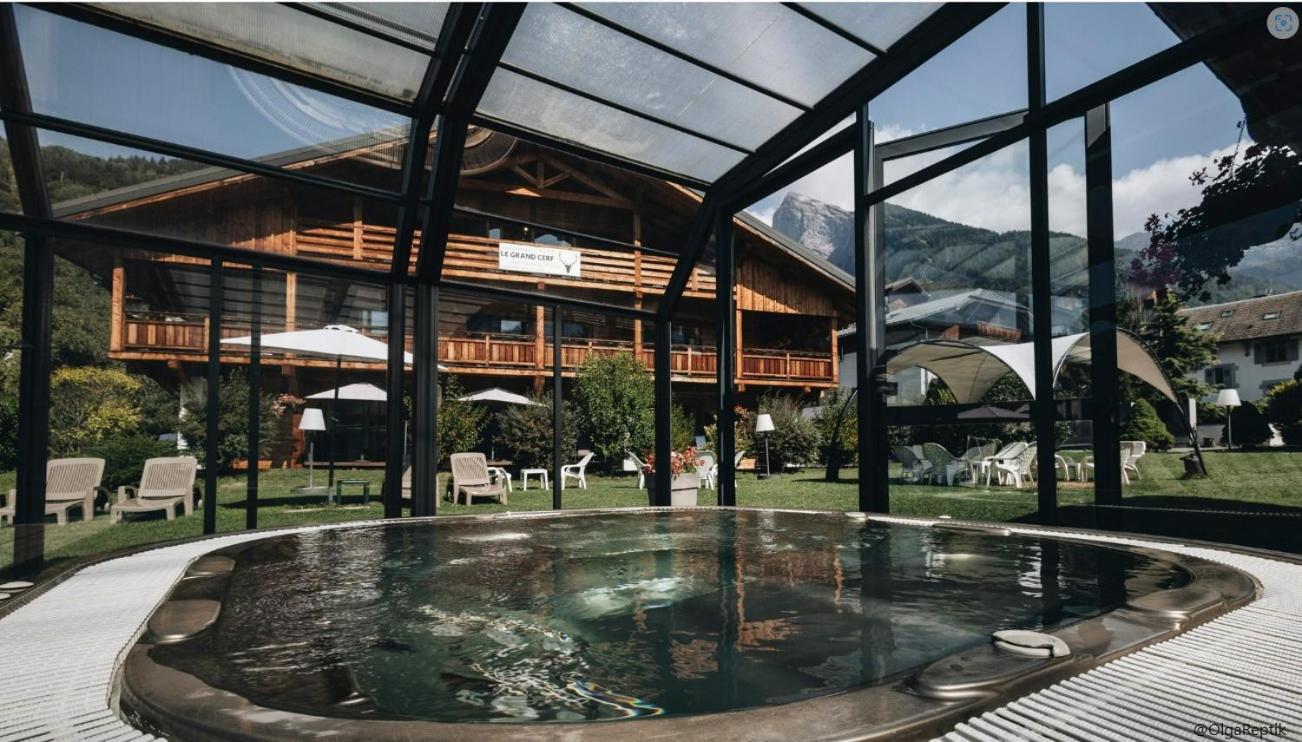Logis Hotel Gai Soleil Samoëns Exterior foto